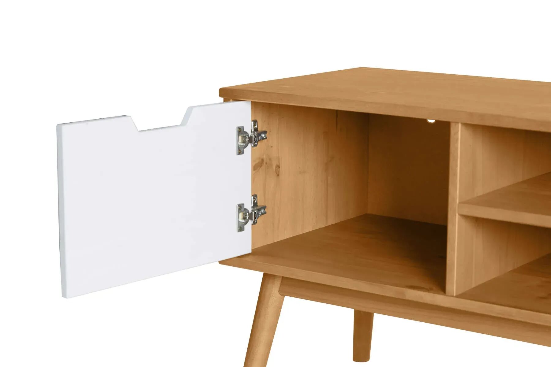 Pack Cusco – Ensemble Salon Scandinave : Buffet & Meuble Tv En Pin Massif thumbnail 4